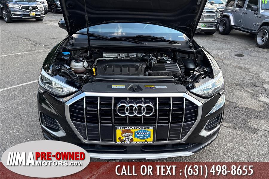 2021 Audi Q3 Premium 40 TFSI quattro, available for sale in Huntington Station, New York | M & A Motors. Huntington Station, New York 2021 Audi Q3 Premium 40 TFSI quattro, available for sale in Huntington Station, New York | M & A Motors. Huntington Station, New York