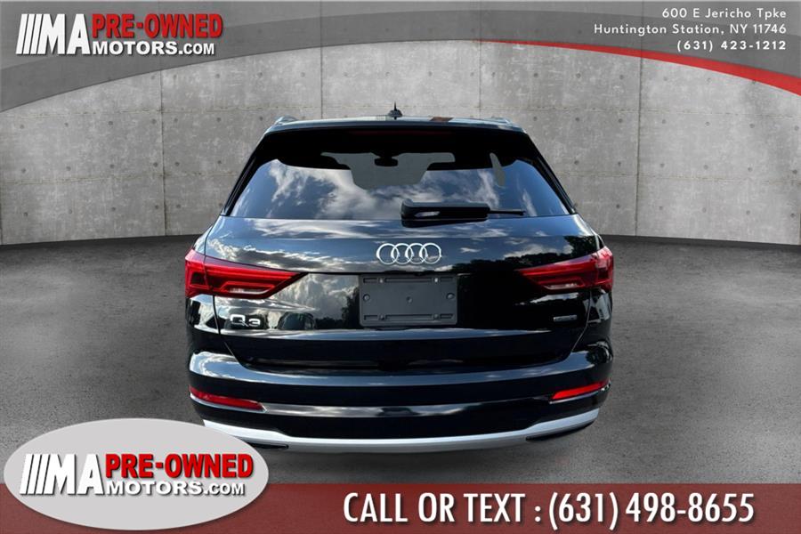 2021 Audi Q3 Premium 40 TFSI quattro, available for sale in Huntington Station, New York | M & A Motors. Huntington Station, New York 2021 Audi Q3 Premium 40 TFSI quattro, available for sale in Huntington Station, New York | M & A Motors. Huntington Station, New York