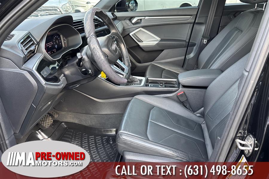 2021 Audi Q3 Premium 40 TFSI quattro, available for sale in Huntington Station, New York | M & A Motors. Huntington Station, New York 2021 Audi Q3 Premium 40 TFSI quattro, available for sale in Huntington Station, New York | M & A Motors. Huntington Station, New York