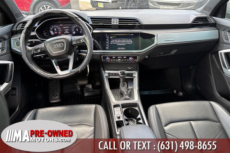 2021 Audi Q3 Premium 40 TFSI quattro, available for sale in Huntington Station, New York | M & A Motors. Huntington Station, New York 2021 Audi Q3 Premium 40 TFSI quattro, available for sale in Huntington Station, New York | M & A Motors. Huntington Station, New York