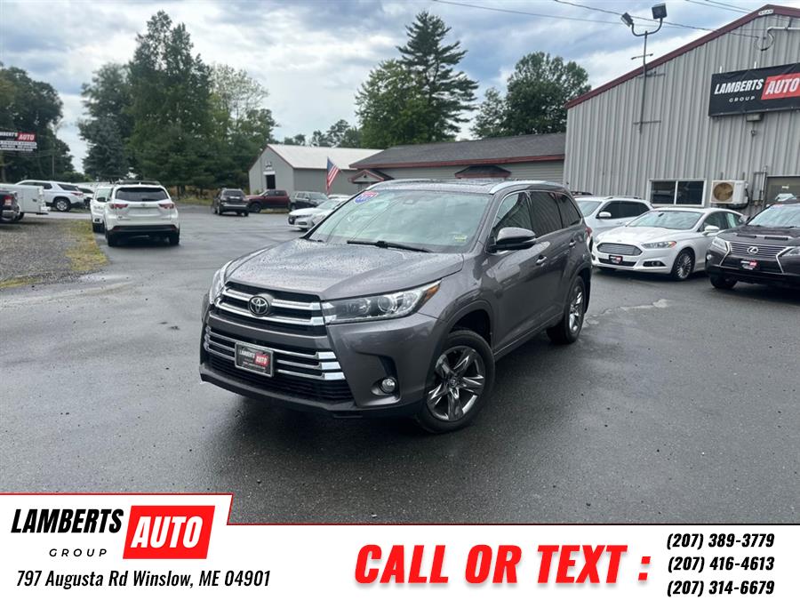 Used 2017 Toyota Highlander in Winslow, Maine | Lamberts Auto Group LLC. Winslow, Maine