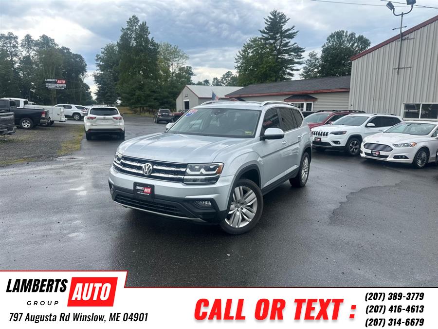 2019 Volkswagen Atlas V6 SE 4MOTION, available for sale in Winslow, Maine | Lamberts Auto Group LLC. Winslow, Maine 2019 Volkswagen Atlas V6 SE 4MOTION, available for sale in Winslow, Maine | Lamberts Auto Group LLC. Winslow, Maine