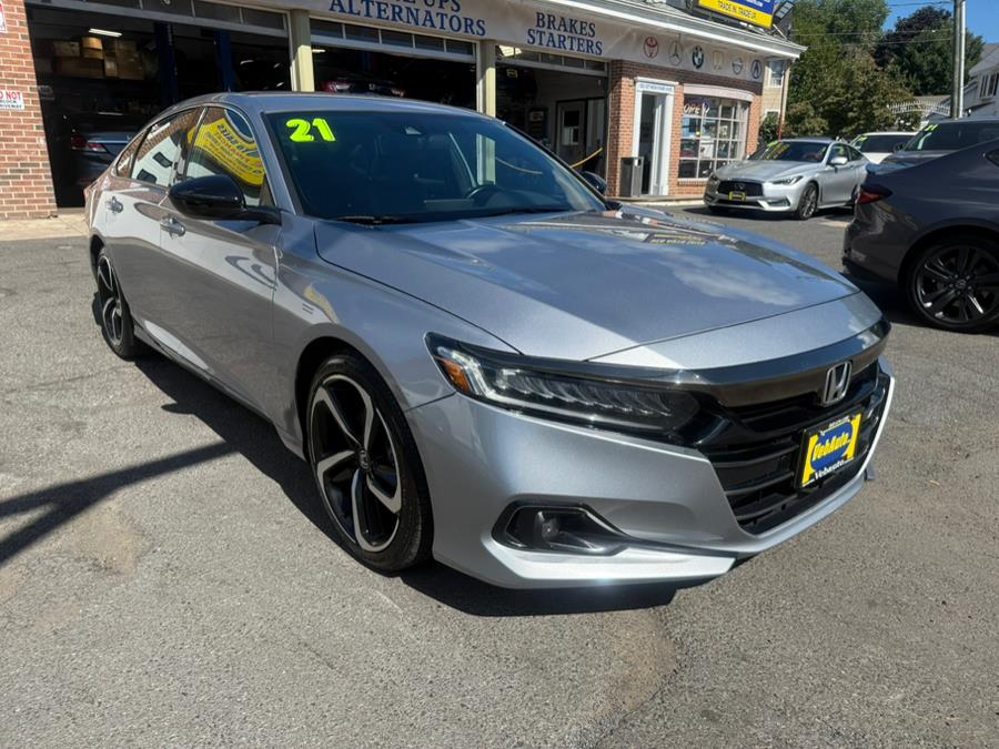 2021 Honda Accord Sedan Sport 1.5T CVT, available for sale in Hartford, Connecticut | VEB Auto Sales. Hartford, Connecticut 2021 Honda Accord Sedan Sport 1.5T CVT, available for sale in Hartford, Connecticut | VEB Auto Sales. Hartford, Connecticut