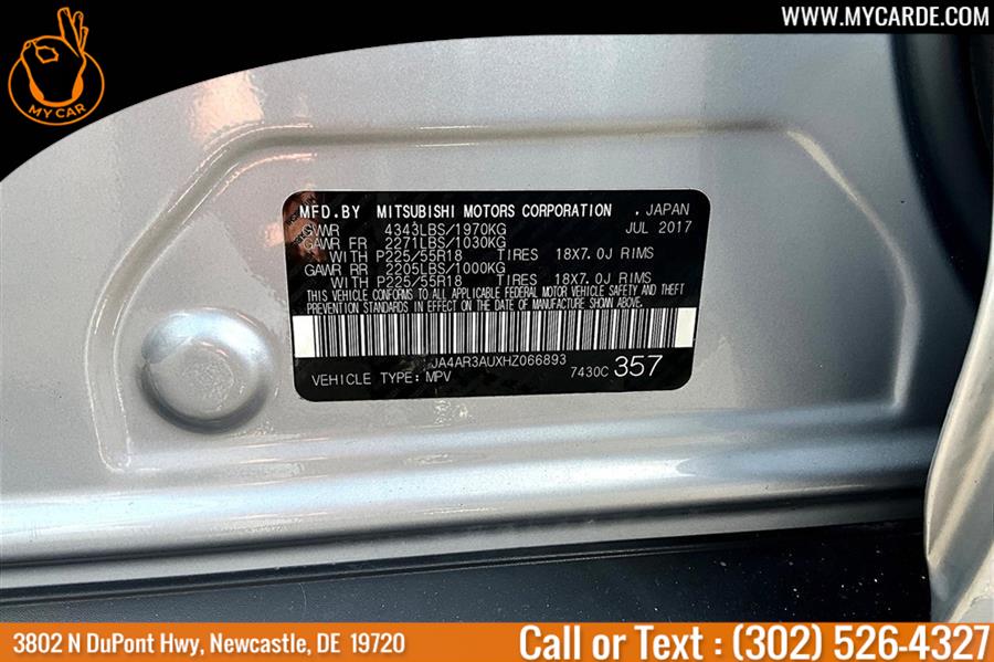 2017 Mitsubishi Outlander Sport 2.0 ES, available for sale in New Castle, Delaware | My Car. New Castle, Delaware 2017 Mitsubishi Outlander Sport 2.0 ES, available for sale in New Castle, Delaware | My Car. New Castle, Delaware