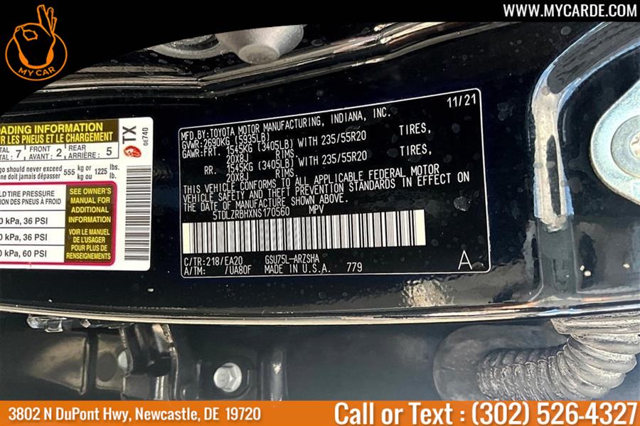 2022 Toyota Highlander XSE, available for sale in New Castle, Delaware | My Car. New Castle, Delaware 2022 Toyota Highlander XSE, available for sale in New Castle, Delaware | My Car. New Castle, Delaware
