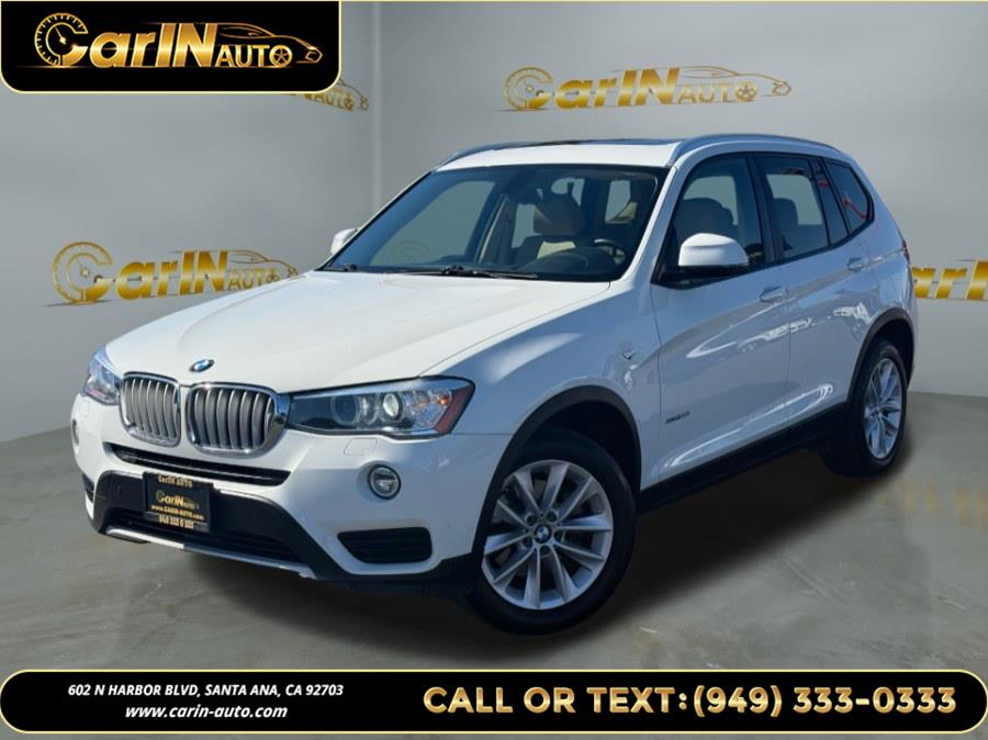 2016 BMW X3 AWD 4dr xDrive28i, available for sale in Santa Ana, California | Carin Auto. Santa Ana, California 2016 BMW X3 AWD 4dr xDrive28i, available for sale in Santa Ana, California | Carin Auto. Santa Ana, California