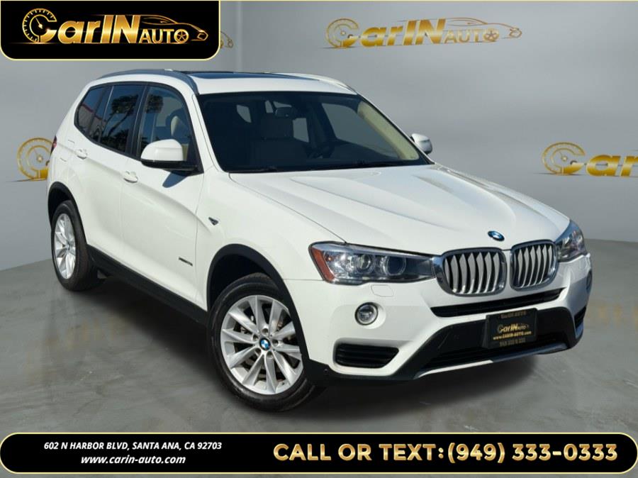 2016 BMW X3 AWD 4dr xDrive28i, available for sale in Santa Ana, California | Carin Auto. Santa Ana, California 2016 BMW X3 AWD 4dr xDrive28i, available for sale in Santa Ana, California | Carin Auto. Santa Ana, California