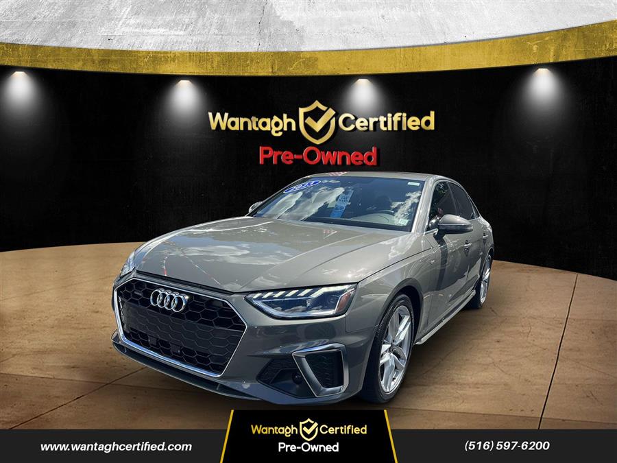 2023 Audi A4 Sedan S line Premium 45 TFSI quattro, available for sale in Wantagh, New York | Wantagh Certified. Wantagh, New York 2023 Audi A4 Sedan S line Premium 45 TFSI quattro, available for sale in Wantagh, New York | Wantagh Certified. Wantagh, New York