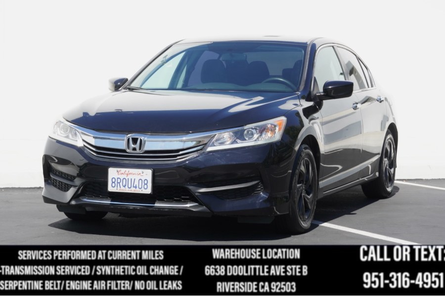 2017 Honda Accord Sedan LX, available for sale in Riverside, California | Big Timin Motors LLC. Riverside, California 2017 Honda Accord Sedan LX, available for sale in Riverside, California | Big Timin Motors LLC. Riverside, California