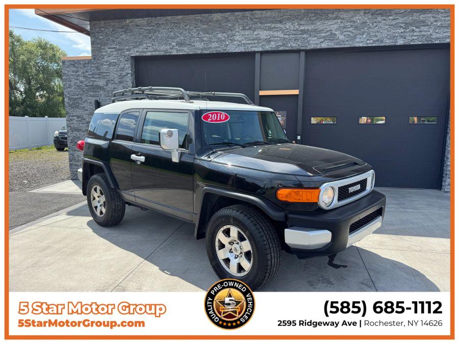2010 Toyota Fj Cruiser Sport Utility 2D, available for sale in Rochester, New York | 5 Star Motor Group. Rochester, New York 2010 Toyota Fj Cruiser Sport Utility 2D, available for sale in Rochester, New York | 5 Star Motor Group. Rochester, New York