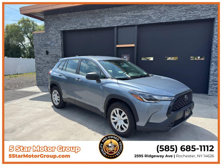 2023 Toyota Corolla Cross L Sport Utility 4D, available for sale in Rochester, New York | 5 Star Motor Group. Rochester, New York 2023 Toyota Corolla Cross L Sport Utility 4D, available for sale in Rochester, New York | 5 Star Motor Group. Rochester, New York