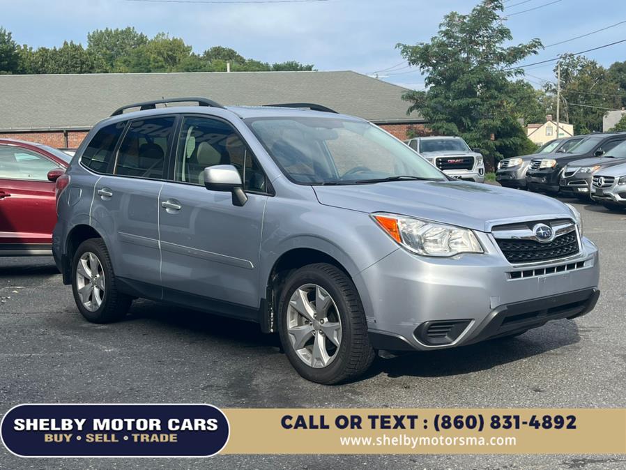 2015 Subaru Forester 4dr CVT 2.5i Premium PZEV, available for sale in Springfield, Massachusetts | Shelby Motor Cars. Springfield, Massachusetts 2015 Subaru Forester 4dr CVT 2.5i Premium PZEV, available for sale in Springfield, Massachusetts | Shelby Motor Cars. Springfield, Massachusetts