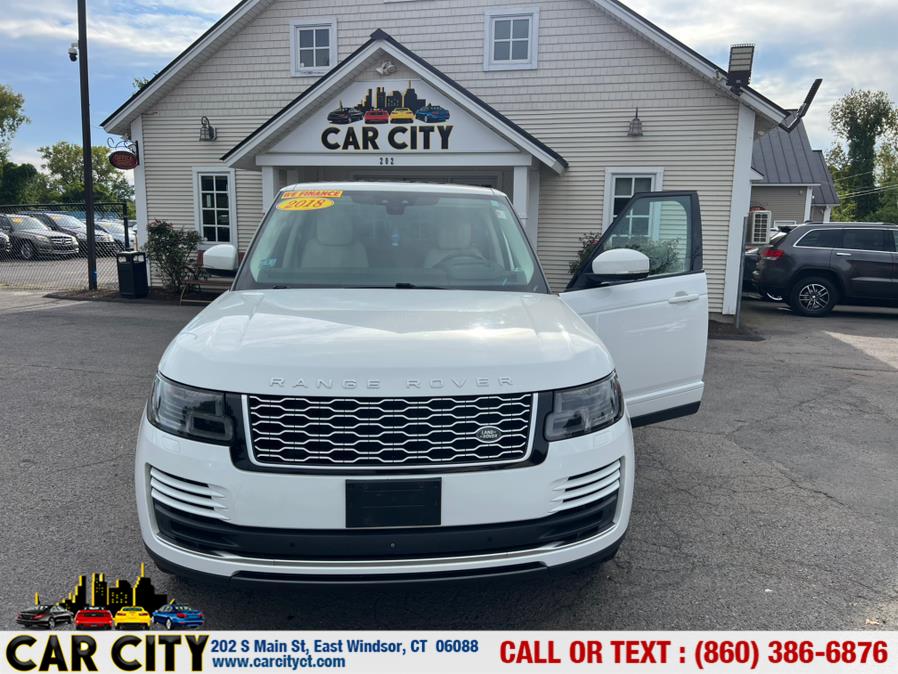 2018 Land Rover Range Rover V6 Supercharged HSE SWB, available for sale in East Windsor, Connecticut | Car City LLC. East Windsor, Connecticut 2018 Land Rover Range Rover V6 Supercharged HSE SWB, available for sale in East Windsor, Connecticut | Car City LLC. East Windsor, Connecticut
