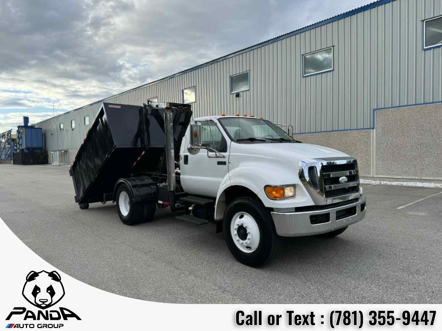 2008 Ford Super Duty F-750 Straight Frame hook-lift, available for sale in Abington, Massachusetts | Panda Auto Group. Abington, Massachusetts 2008 Ford Super Duty F-750 Straight Frame hook-lift, available for sale in Abington, Massachusetts | Panda Auto Group. Abington, Massachusetts