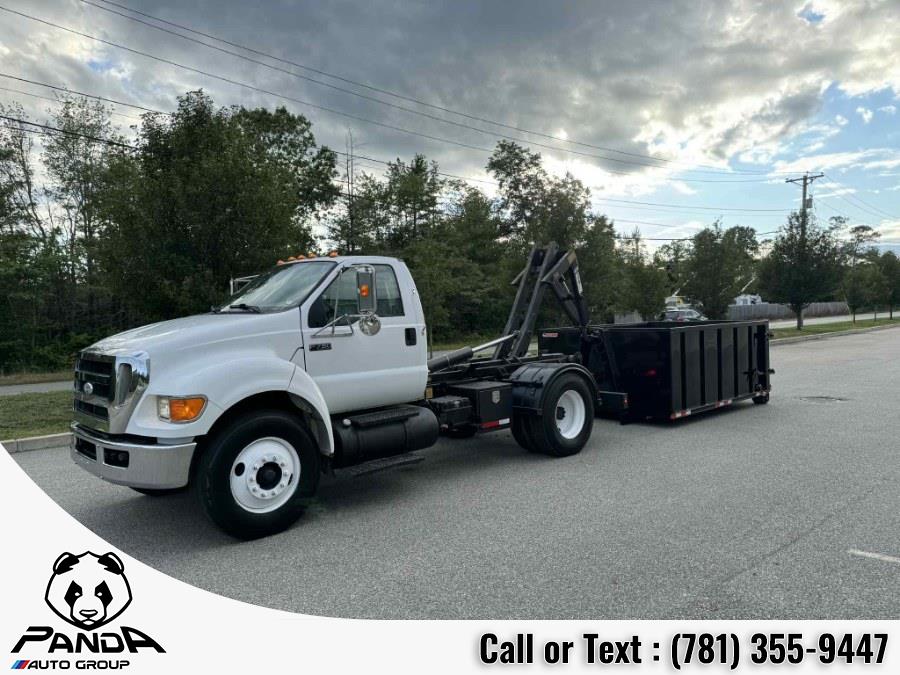 2008 Ford Super Duty F-750 Straight Frame hook-lift, available for sale in Abington, Massachusetts | Panda Auto Group. Abington, Massachusetts 2008 Ford Super Duty F-750 Straight Frame hook-lift, available for sale in Abington, Massachusetts | Panda Auto Group. Abington, Massachusetts