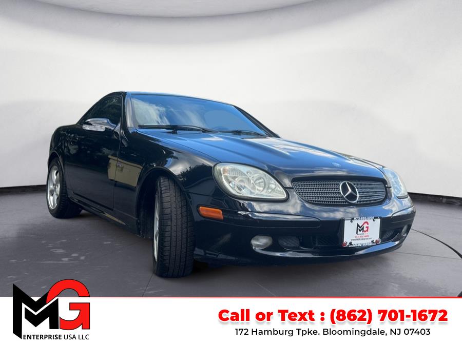 2001 Mercedes-Benz SLK-Class 2dr Roadster 3.2L, available for sale in Bloomingdale, New Jersey | MG Enterprise USA. Bloomingdale, New Jersey 2001 Mercedes-Benz SLK-Class 2dr Roadster 3.2L, available for sale in Bloomingdale, New Jersey | MG Enterprise USA. Bloomingdale, New Jersey