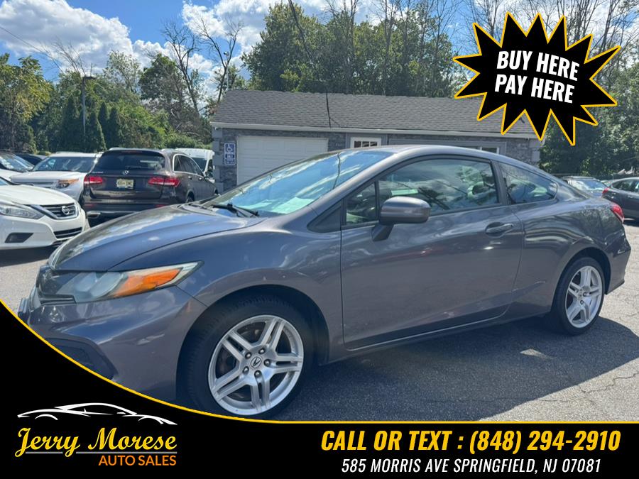2014 Honda Civic Coupe 2dr CVT LX, available for sale in Springfield, New Jersey | Jerry Morese Auto Sales. Springfield, New Jersey