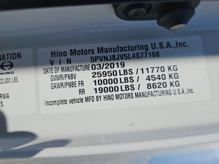 2020 HINO 268A 26 FEET DRY BOX + LIFT GATE + NO CDL, available for sale in South Amboy, New Jersey | NJ Truck Spot. South Amboy, New Jersey 2020 HINO 268A 26 FEET DRY BOX + LIFT GATE + NO CDL, available for sale in South Amboy, New Jersey | NJ Truck Spot. South Amboy, New Jersey