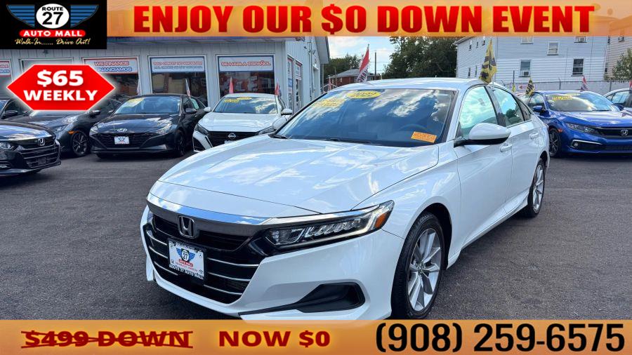 Used 2022 Honda Accord in Linden, New Jersey | Route 27 Auto Mall. Linden, New Jersey
