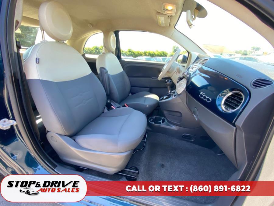 2013 FIAT 500 2dr HB Pop, available for sale in East Windsor, Connecticut | Stop & Drive Auto Sales. East Windsor, Connecticut 2013 FIAT 500 2dr HB Pop, available for sale in East Windsor, Connecticut | Stop & Drive Auto Sales. East Windsor, Connecticut