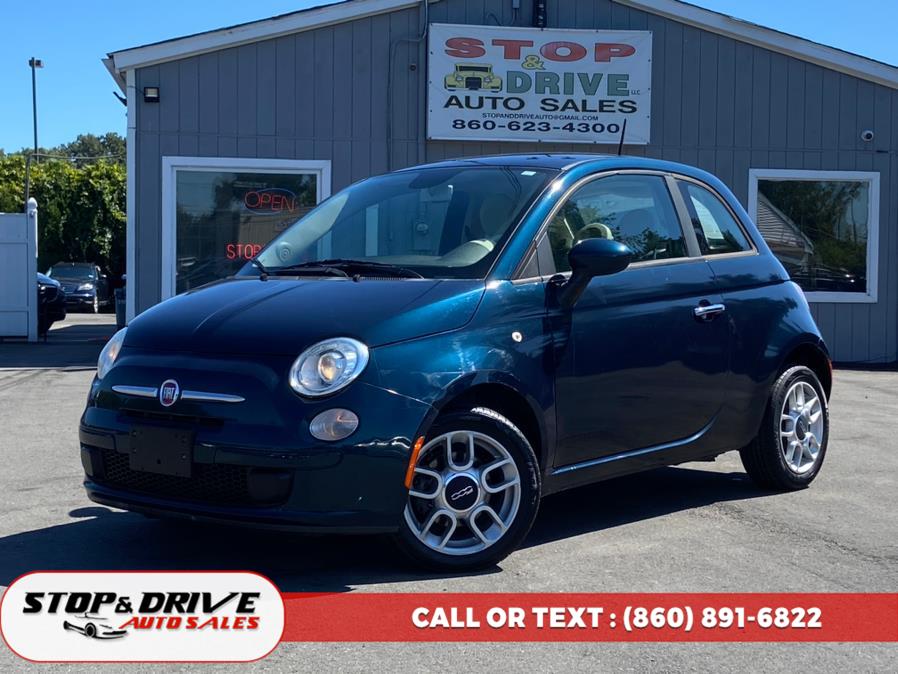 2013 FIAT 500 2dr HB Pop, available for sale in East Windsor, Connecticut | Stop & Drive Auto Sales. East Windsor, Connecticut 2013 FIAT 500 2dr HB Pop, available for sale in East Windsor, Connecticut | Stop & Drive Auto Sales. East Windsor, Connecticut