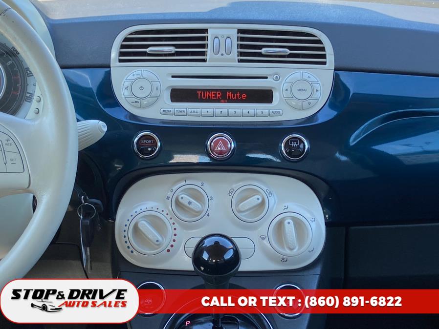 2013 FIAT 500 2dr HB Pop, available for sale in East Windsor, Connecticut | Stop & Drive Auto Sales. East Windsor, Connecticut 2013 FIAT 500 2dr HB Pop, available for sale in East Windsor, Connecticut | Stop & Drive Auto Sales. East Windsor, Connecticut