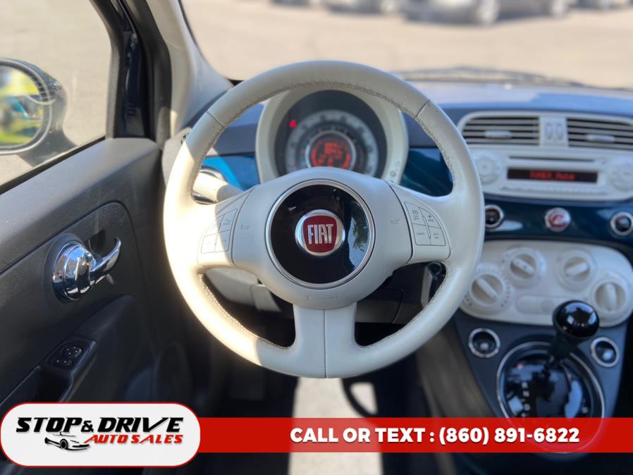 2013 FIAT 500 2dr HB Pop, available for sale in East Windsor, Connecticut | Stop & Drive Auto Sales. East Windsor, Connecticut 2013 FIAT 500 2dr HB Pop, available for sale in East Windsor, Connecticut | Stop & Drive Auto Sales. East Windsor, Connecticut