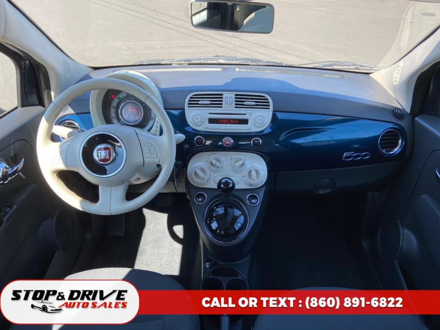2013 FIAT 500 2dr HB Pop, available for sale in East Windsor, Connecticut | Stop & Drive Auto Sales. East Windsor, Connecticut 2013 FIAT 500 2dr HB Pop, available for sale in East Windsor, Connecticut | Stop & Drive Auto Sales. East Windsor, Connecticut