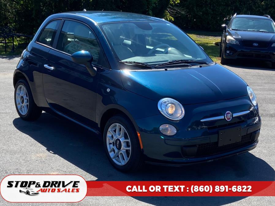 2013 FIAT 500 2dr HB Pop, available for sale in East Windsor, Connecticut | Stop & Drive Auto Sales. East Windsor, Connecticut 2013 FIAT 500 2dr HB Pop, available for sale in East Windsor, Connecticut | Stop & Drive Auto Sales. East Windsor, Connecticut