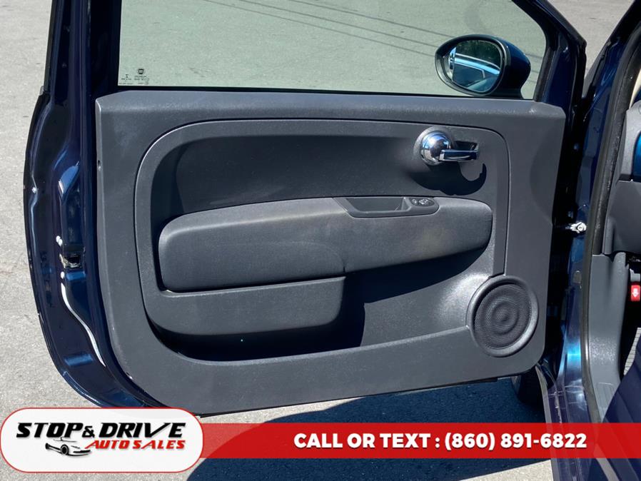 2013 FIAT 500 2dr HB Pop, available for sale in East Windsor, Connecticut | Stop & Drive Auto Sales. East Windsor, Connecticut 2013 FIAT 500 2dr HB Pop, available for sale in East Windsor, Connecticut | Stop & Drive Auto Sales. East Windsor, Connecticut