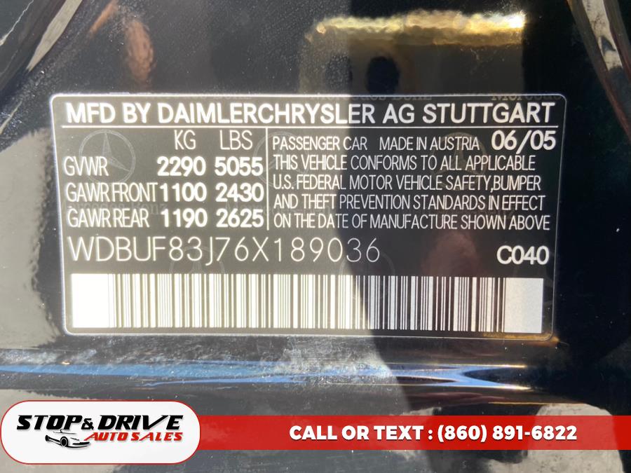 2006 Mercedes-Benz E-Class 4dr Sdn 5.0L 4MATIC, available for sale in East Windsor, Connecticut | Stop & Drive Auto Sales. East Windsor, Connecticut 2006 Mercedes-Benz E-Class 4dr Sdn 5.0L 4MATIC, available for sale in East Windsor, Connecticut | Stop & Drive Auto Sales. East Windsor, Connecticut