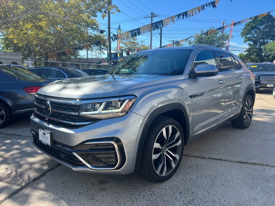 2021 Volkswagen Atlas Cross Sport 3.6L V6 SEL Premium R-Line 4MOTION, available for sale in New Haven, Connecticut | Unique Auto Sales LLC. New Haven, Connecticut 2021 Volkswagen Atlas Cross Sport 3.6L V6 SEL Premium R-Line 4MOTION, available for sale in New Haven, Connecticut | Unique Auto Sales LLC. New Haven, Connecticut