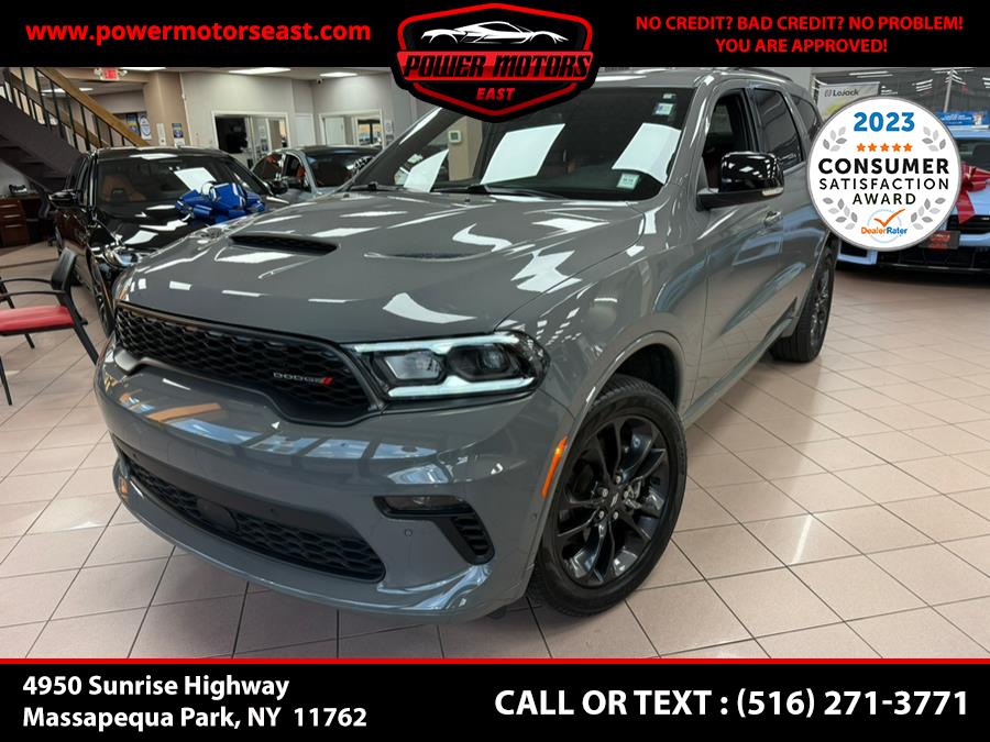 2023 Dodge Durango GT PREMIUM AWD, available for sale in Massapequa Park, New York | Power Motors East. Massapequa Park, New York 2023 Dodge Durango GT PREMIUM AWD, available for sale in Massapequa Park, New York | Power Motors East. Massapequa Park, New York