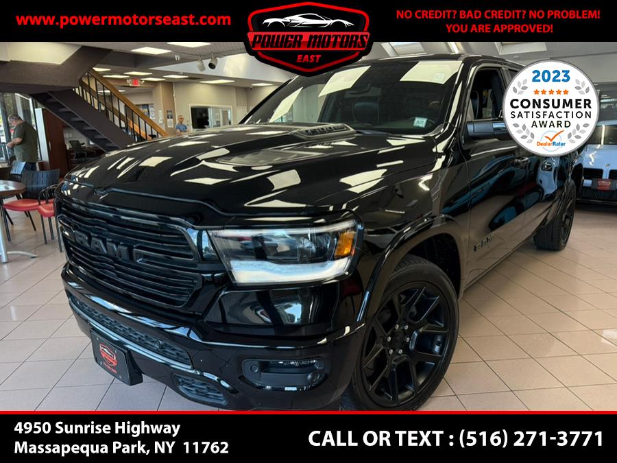 2022 Ram 1500 Laramie 4x4 Crew Cab 5''7" Box, available for sale in Massapequa Park, New York | Power Motors East. Massapequa Park, New York 2022 Ram 1500 Laramie 4x4 Crew Cab 5''7" Box, available for sale in Massapequa Park, New York | Power Motors East. Massapequa Park, New York