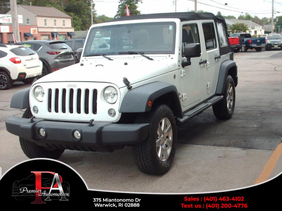 2017 Jeep Wrangler Unlimited Sport 4x4, available for sale in Warwick, Rhode Island | Premier Automotive Sales. Warwick, Rhode Island 2017 Jeep Wrangler Unlimited Sport 4x4, available for sale in Warwick, Rhode Island | Premier Automotive Sales. Warwick, Rhode Island