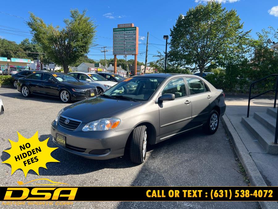 2007 Toyota Corolla 4dr Sdn Auto CE (Natl), available for sale in Commack, New York | DSA Motor Sports Corp. Commack, New York 2007 Toyota Corolla 4dr Sdn Auto CE (Natl), available for sale in Commack, New York | DSA Motor Sports Corp. Commack, New York