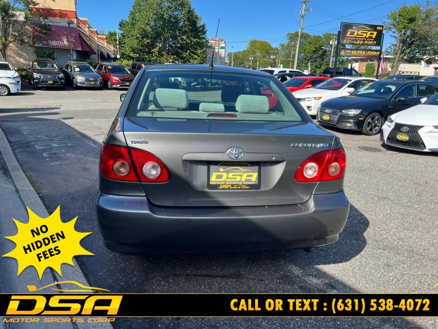 2007 Toyota Corolla 4dr Sdn Auto CE (Natl), available for sale in Commack, New York | DSA Motor Sports Corp. Commack, New York 2007 Toyota Corolla 4dr Sdn Auto CE (Natl), available for sale in Commack, New York | DSA Motor Sports Corp. Commack, New York