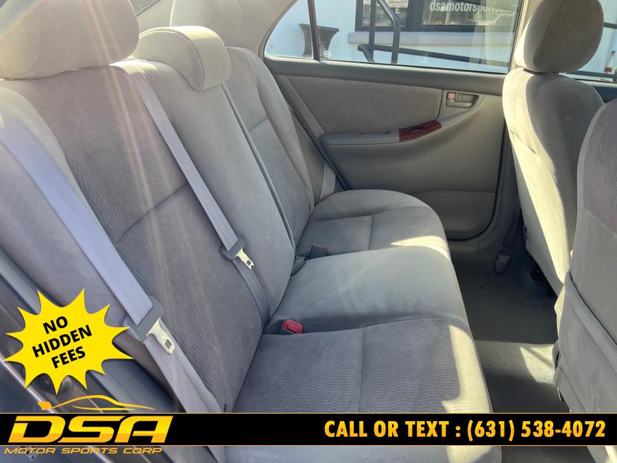2007 Toyota Corolla 4dr Sdn Auto CE (Natl), available for sale in Commack, New York | DSA Motor Sports Corp. Commack, New York 2007 Toyota Corolla 4dr Sdn Auto CE (Natl), available for sale in Commack, New York | DSA Motor Sports Corp. Commack, New York
