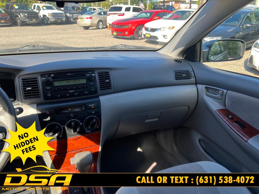 2007 Toyota Corolla 4dr Sdn Auto CE (Natl), available for sale in Commack, New York | DSA Motor Sports Corp. Commack, New York 2007 Toyota Corolla 4dr Sdn Auto CE (Natl), available for sale in Commack, New York | DSA Motor Sports Corp. Commack, New York