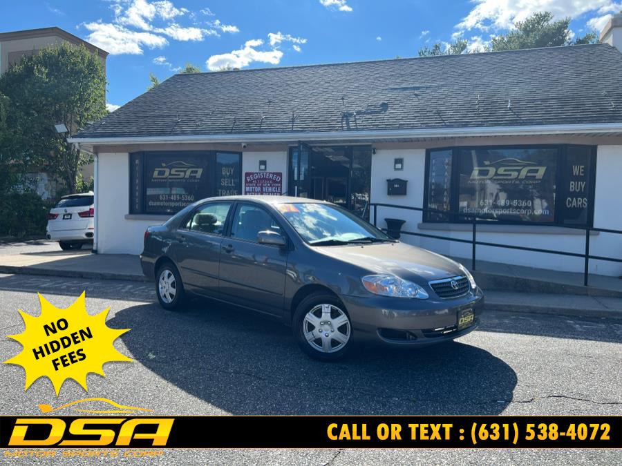 2007 Toyota Corolla 4dr Sdn Auto CE (Natl), available for sale in Commack, New York | DSA Motor Sports Corp. Commack, New York 2007 Toyota Corolla 4dr Sdn Auto CE (Natl), available for sale in Commack, New York | DSA Motor Sports Corp. Commack, New York