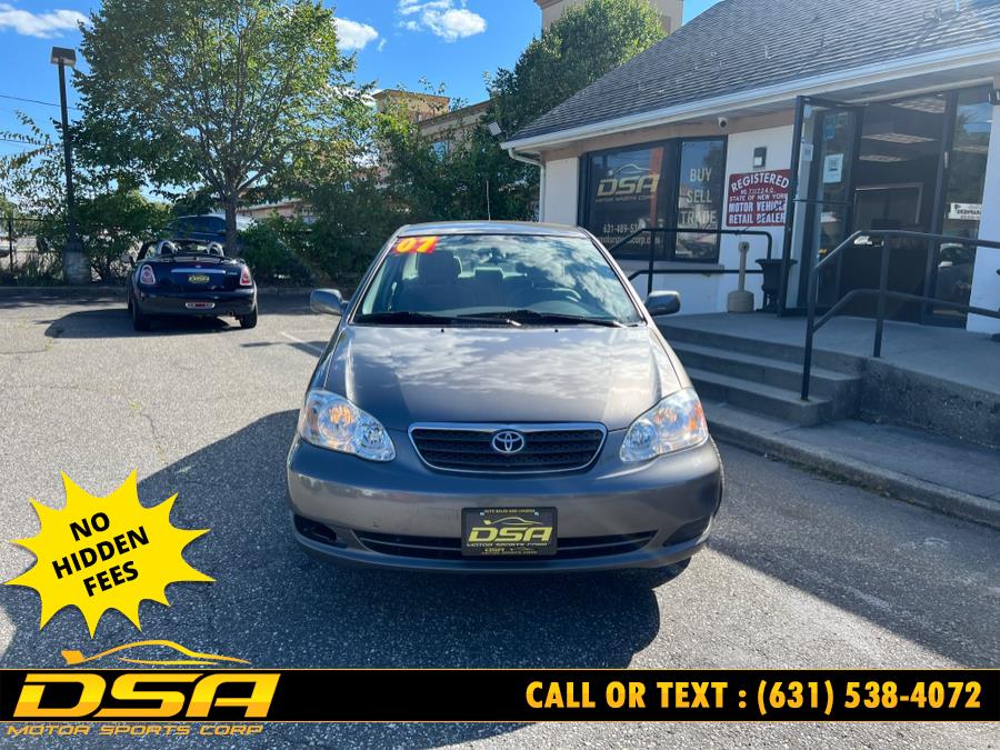 2007 Toyota Corolla 4dr Sdn Auto CE (Natl), available for sale in Commack, New York | DSA Motor Sports Corp. Commack, New York 2007 Toyota Corolla 4dr Sdn Auto CE (Natl), available for sale in Commack, New York | DSA Motor Sports Corp. Commack, New York