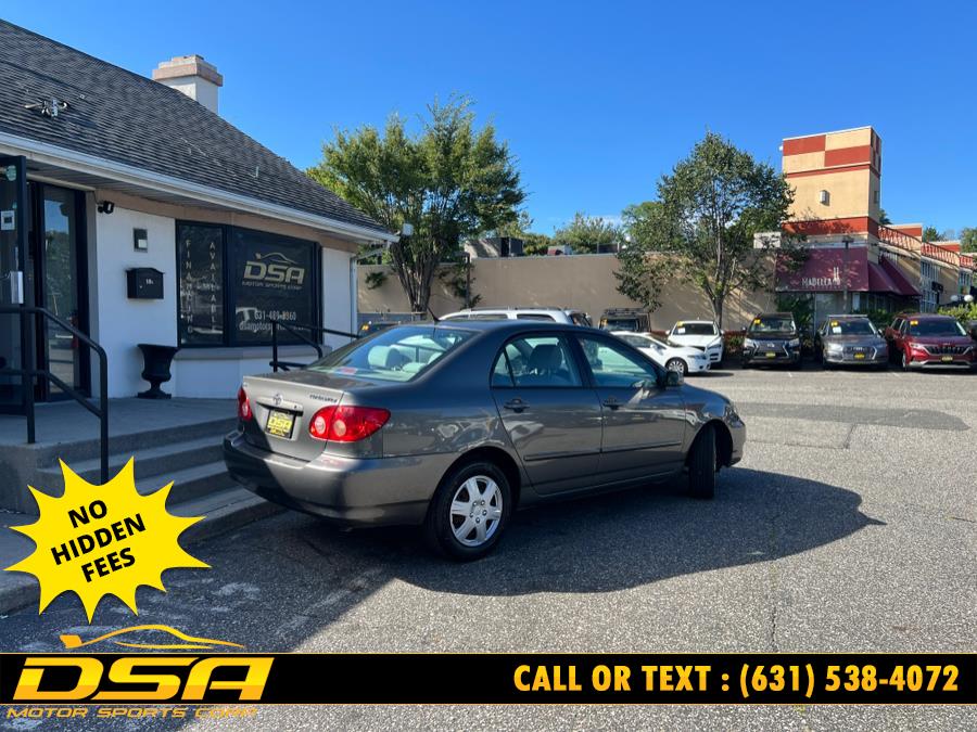 2007 Toyota Corolla 4dr Sdn Auto CE (Natl), available for sale in Commack, New York | DSA Motor Sports Corp. Commack, New York 2007 Toyota Corolla 4dr Sdn Auto CE (Natl), available for sale in Commack, New York | DSA Motor Sports Corp. Commack, New York
