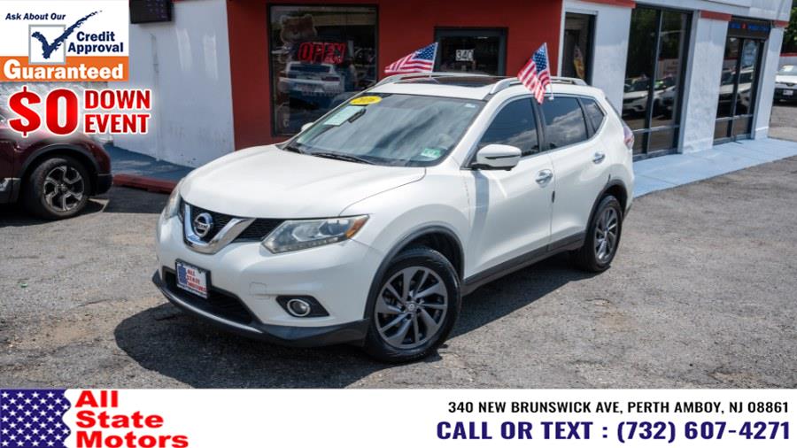 2016 Nissan Rogue AWD 4dr SL, available for sale in Perth Amboy, New Jersey | All State Motor Inc. Perth Amboy, New Jersey
