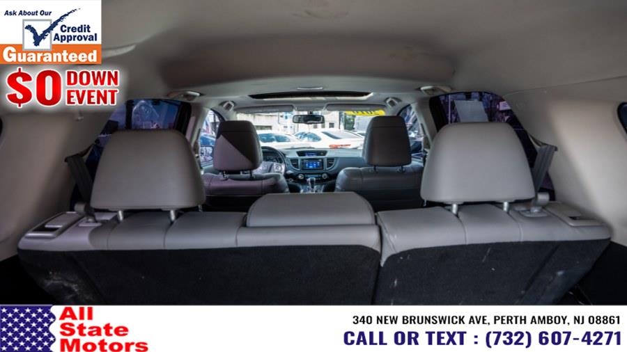 2016 Honda CR-V AWD 5dr EX-L, available for sale in Perth Amboy, New Jersey | All State Motor Inc. Perth Amboy, New Jersey 2016 Honda CR-V AWD 5dr EX-L, available for sale in Perth Amboy, New Jersey | All State Motor Inc. Perth Amboy, New Jersey