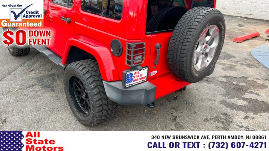 2016 Jeep Wrangler Unlimited 4WD 4dr Sahara, available for sale in Perth Amboy, New Jersey | All State Motor Inc. Perth Amboy, New Jersey 2016 Jeep Wrangler Unlimited 4WD 4dr Sahara, available for sale in Perth Amboy, New Jersey | All State Motor Inc. Perth Amboy, New Jersey