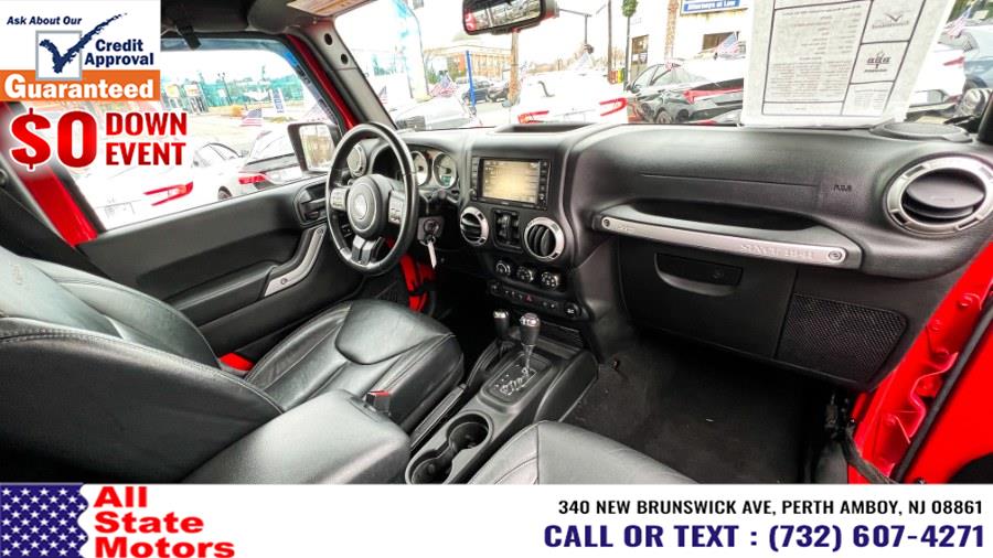 2016 Jeep Wrangler Unlimited 4WD 4dr Sahara, available for sale in Perth Amboy, New Jersey | All State Motor Inc. Perth Amboy, New Jersey 2016 Jeep Wrangler Unlimited 4WD 4dr Sahara, available for sale in Perth Amboy, New Jersey | All State Motor Inc. Perth Amboy, New Jersey