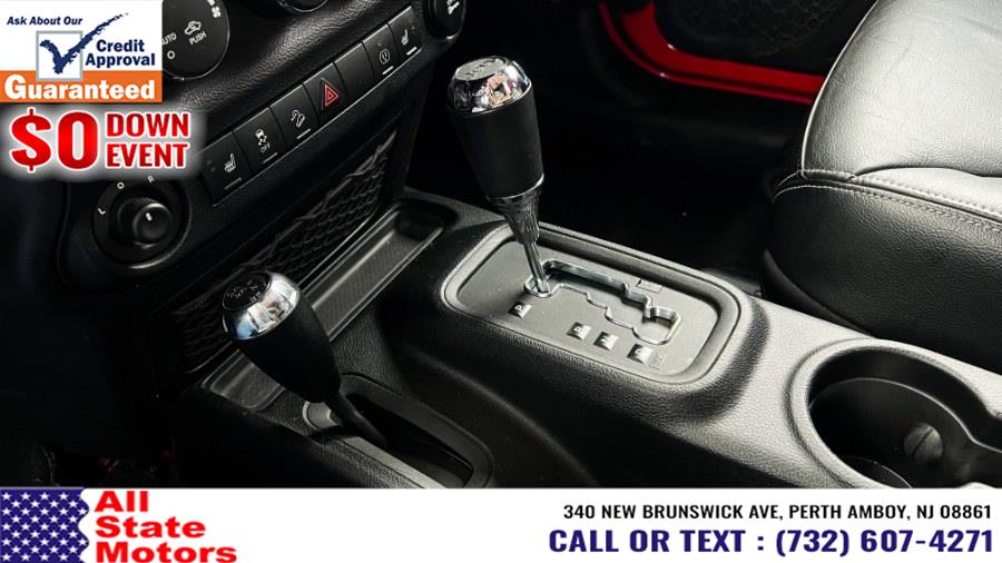 2016 Jeep Wrangler Unlimited 4WD 4dr Sahara, available for sale in Perth Amboy, New Jersey | All State Motor Inc. Perth Amboy, New Jersey 2016 Jeep Wrangler Unlimited 4WD 4dr Sahara, available for sale in Perth Amboy, New Jersey | All State Motor Inc. Perth Amboy, New Jersey