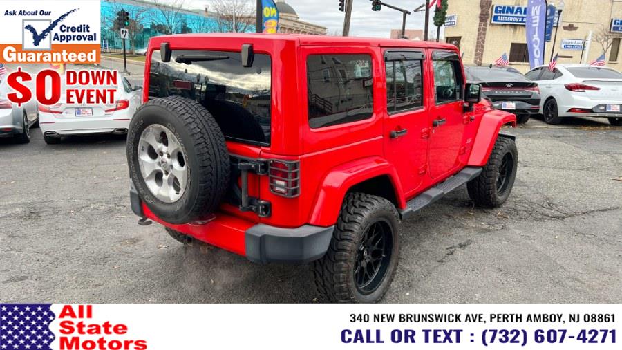 2016 Jeep Wrangler Unlimited 4WD 4dr Sahara, available for sale in Perth Amboy, New Jersey | All State Motor Inc. Perth Amboy, New Jersey 2016 Jeep Wrangler Unlimited 4WD 4dr Sahara, available for sale in Perth Amboy, New Jersey | All State Motor Inc. Perth Amboy, New Jersey