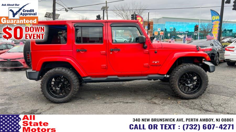 2016 Jeep Wrangler Unlimited 4WD 4dr Sahara, available for sale in Perth Amboy, New Jersey | All State Motor Inc. Perth Amboy, New Jersey 2016 Jeep Wrangler Unlimited 4WD 4dr Sahara, available for sale in Perth Amboy, New Jersey | All State Motor Inc. Perth Amboy, New Jersey