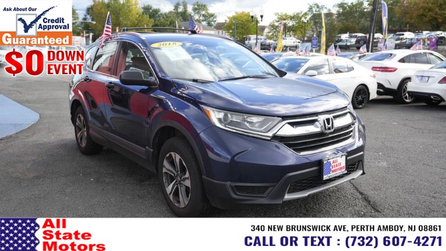 2018 Honda CR-V LX AWD, available for sale in Perth Amboy, New Jersey | All State Motor Inc. Perth Amboy, New Jersey 2018 Honda CR-V LX AWD, available for sale in Perth Amboy, New Jersey | All State Motor Inc. Perth Amboy, New Jersey